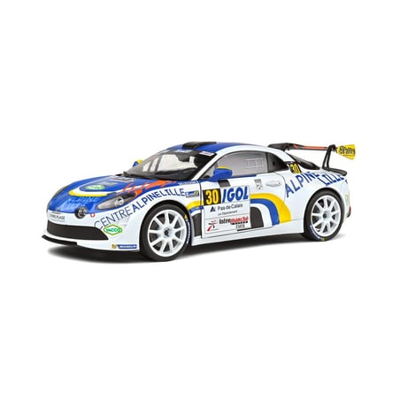 Solido 1/18 Alpine A110-R Rallye Du Tourquet 2020 No.30 F.Delecour