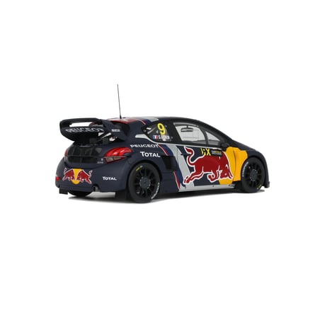 Otto Mobile 1/18 Peugeot 208 No.9 Winner WRX Belgium GP S.Loeb 2018