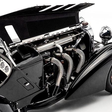 1/18 Mercedes-Benz SSK Trossi 1932 “Black Prince” (Memorial Edition)