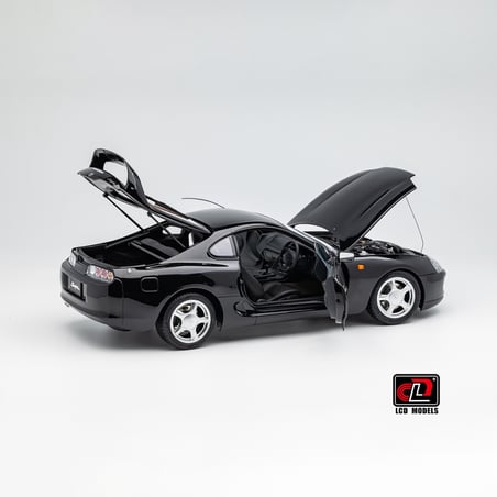 LCD Models 1/18 Toyota Supra MKIV (A80) Coupe 1993 (Car lift and key fob included)