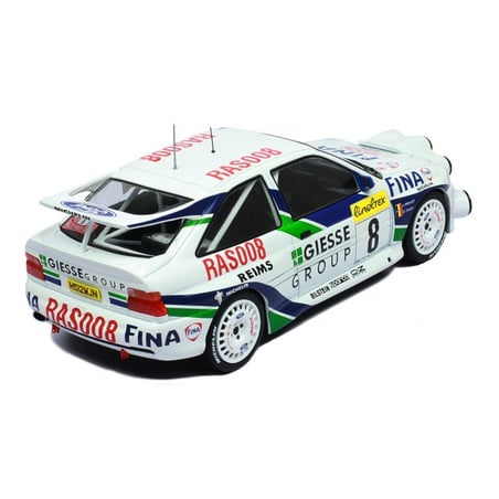 IXO 1/18 Ford Escort RS Cosworth No.8  B.Thiry/S.Prevot Rallye Monte Carlo 1995