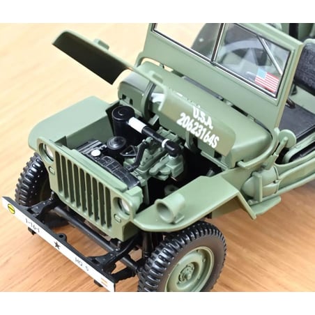 NOREV 1/18 Jeep Willys US Army D-Day Normady 1944