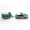 Minichamps 1/43 VW Touareg & horse trailer police Polizei 2002