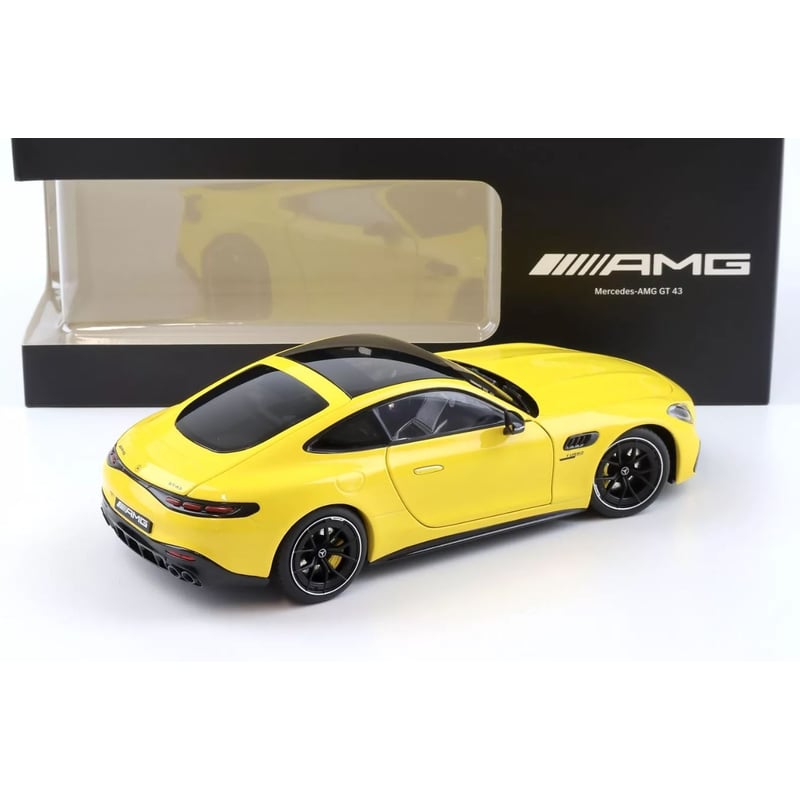 Modèle réduit Mercedes Benz - Amg Gt43 (c192) 2024 - Grey Black 1/18