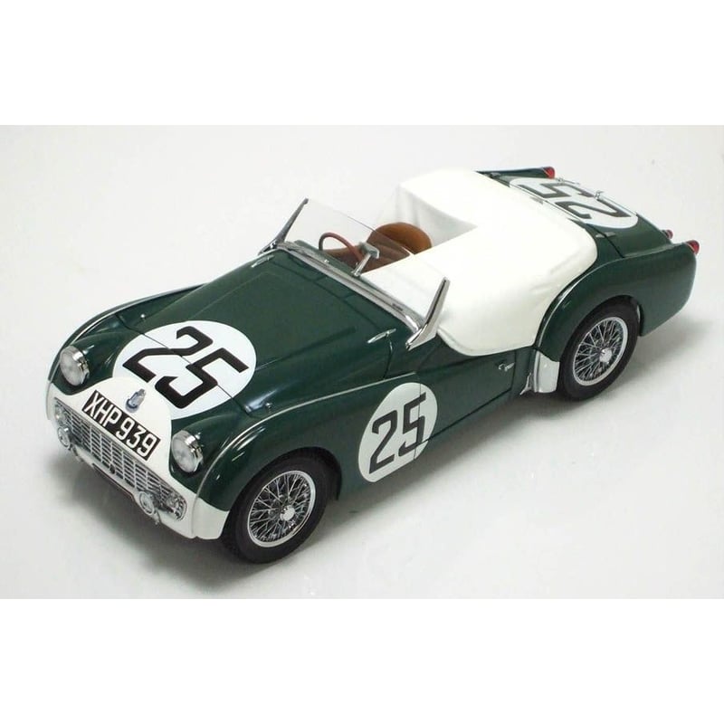 Kyosho 1/18 Triumph TR3S 1959 Le Mans No.25