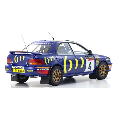 Kyosho 1/18 Subaru Impreza 555, Winner Rally RAC, No.4, 1994, Colin McRae/ Derek Ringer