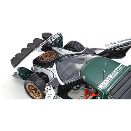 Kyosho 1/18 Lancia Stratos HF 1975 Winner Rallye San Remo No.11 1975 Night Version, Björn Waldegard, Hans Thorszelius