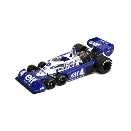 1/18 Tyrrell P34 1976, No. 4, Monaco Grand Prix, Team Elf, P.Depailler