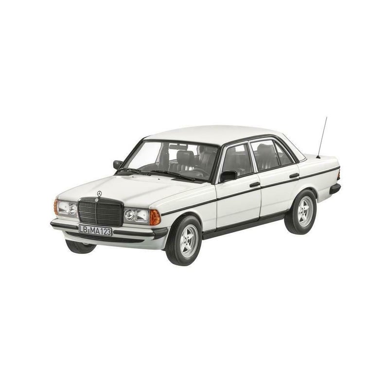 Norev Dealer Pack 1/18 Mercedes Benz 200 with AMG Front spoiler and rims W123 1980-1985
