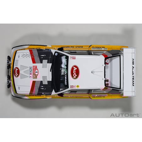 Autoart 1/18 Audi Quattro S1 No.6 Rally Monte Carlo 1986 H.Mikkola/A.Hertz