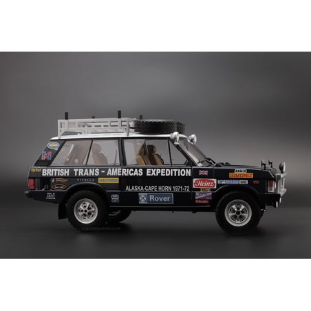1/18  Range Rover “The British Trans-Americas Expedition” Alaska-Cape Horn 1971-1972