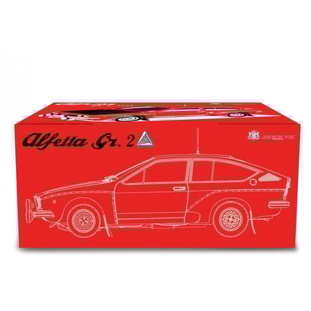 Laudo Racing 1/18 Alfa Romeo Alfetta Gr.2 Autodelta Rally Muletto 1975