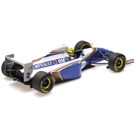 Minichamps 1/18 Williams FW16 F1 Ayrton Senna Dirty Version No.2 San Marino GP Formula 1 1994