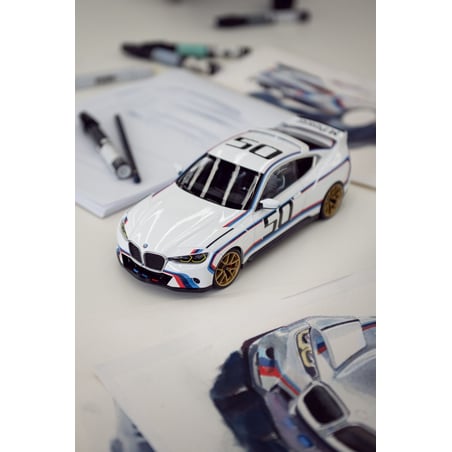 Norev BMW Dealer Pack 1/18 BMW 3.0 CSL 50 Jahre M Power 2022