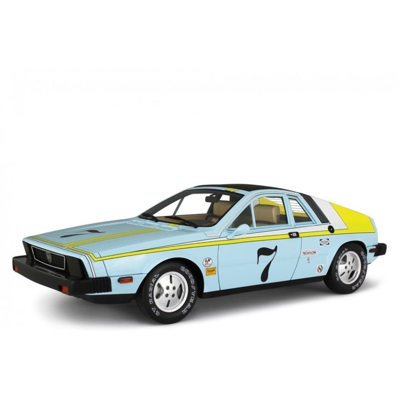 LaudoRacing 1/18 Lancia Scorpion 1977 Monte Carlo No.7 "Giselle" from the Disney Movie Herbie Goes to Monte Carlo