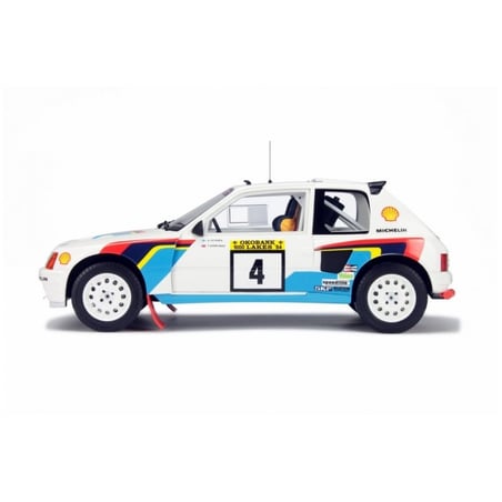 1:18 Peugeot 205 T16 1000 Lakes 1984 No.4 Driver Ari Vatanen