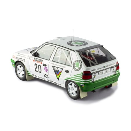 IXO 1/18 Skoda Felicia Kit Car No.20 RAC Rallye 1995 Stig Blomqvist/Benny Melander