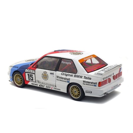 1:18 BMW M3 E30 DTM Champion 1989 No.15 Driver Roberto Ravaglia  (Solido)