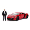 1/18 Dom's Lykan Hypersport with lights and Dom's Figurine