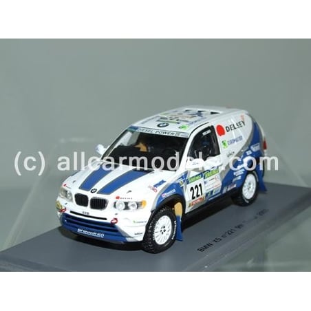 Spark 1/43 BMW X5 No. 221 Rally Dakar 2003