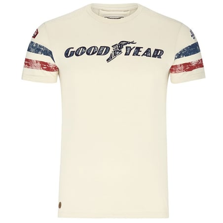 Goodyear Men's T-Shirt "Grand Bend" Vintage sand