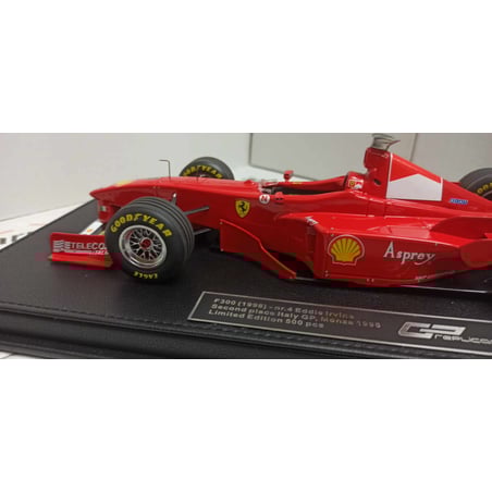 GP Replicas 1/18 Ferrari F300, Ferrari F1 Team, No.4  2nd Place Italy Monza GP 1998 Eddie Irvine