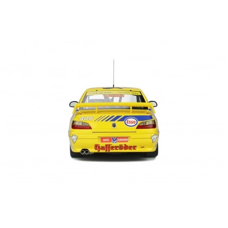 Otto Mobile 1/18 Peugeot 406 Super Tourenwagen Cup, No.1, 1997, Jaune L.Aiello 1997 STW
