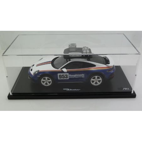Porsche Dealer Spark 1/18 Porsche 911 (992) Dakar No.953 Roughroads Rallye Design Package
