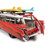 AutoWorld 1/18 Cadillac Eldorado Ambulance Surf Shark 1959