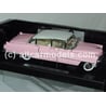 1:18 Cadillac Fleetwood 60 Special- Pink- Elvis' Pink Cadillac- with a sound chip inside the podium- 1955 (MRC)
