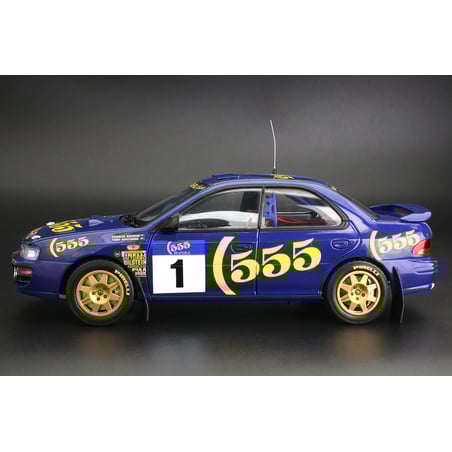 Sun Star 1/18 Subaru Impreza 555, Rallye Hong Kong - Peking, Νο.1, P.Bourne/T.Sircombe 1994