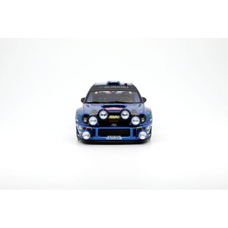 Otto Mobile 1/18 Subaru Impreza WRC (night version) No.10, Winner Rally Monte Carlo 2002 T.Makinen/K.Lindstrom