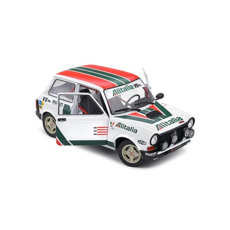Solido 1/18 Autobianchi A112 Mk.5 Abarth Alitalia rally set 1980