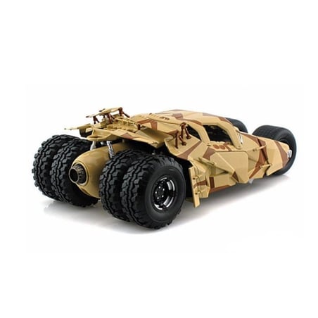 HotWheels 1/18 Batmobile The Dark Knight Rises Camouflage Tumbler
