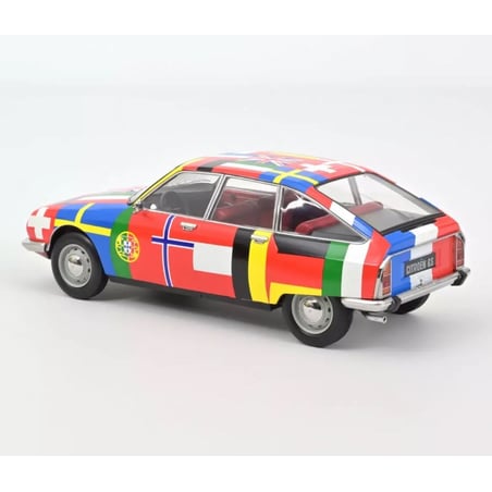 Norev 1/18 Citroën GS 1972 Flags (2nd Version)