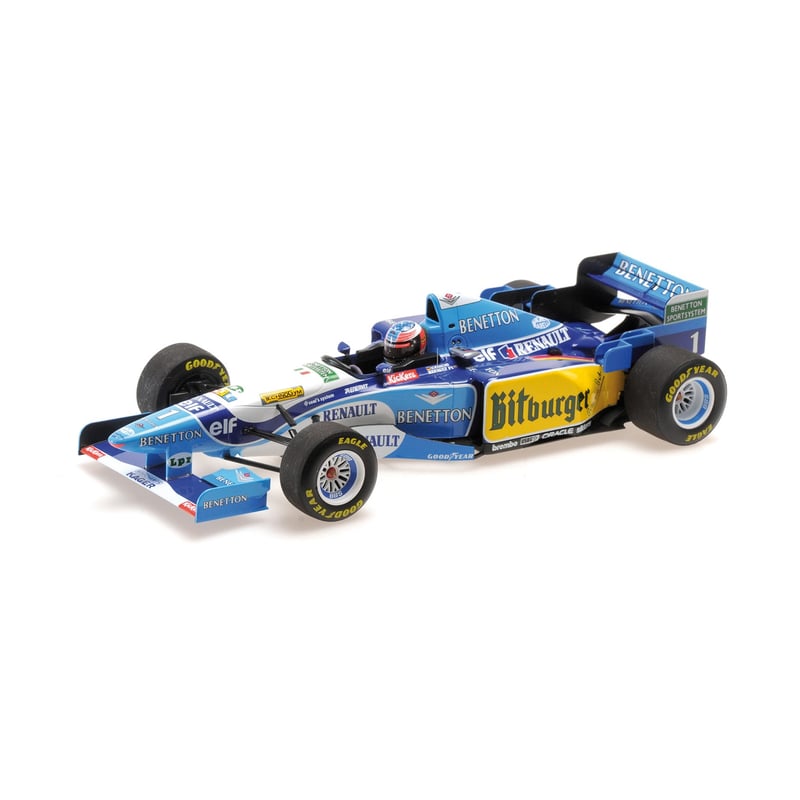 Minichamps 1/18 Benetton B195 No.1 Winner European GP(Nürburgring) Formula 1 World 1995 Michael Schumacher