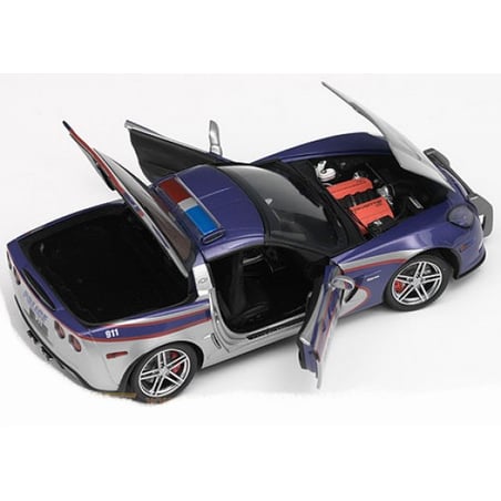 Franklin Mint 1/24 Chevrolet Corvette Z06 Police Car