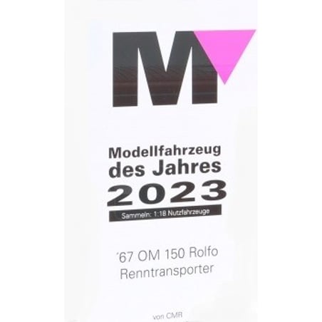 CMR 1/18 OM Fiat 150 Rolfo Scuderia Ferrari Race Car Transporter 1966