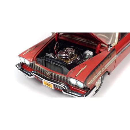 Autoworld 1/18 Plymouth Fury CHRISTINE Partially Restored 1958