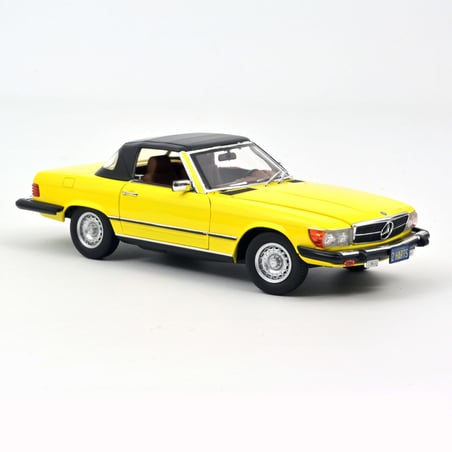 Norev 1/18 Mercedes-Benz 450 SL US Version 1979 from the Hart to Hart American mystery television series