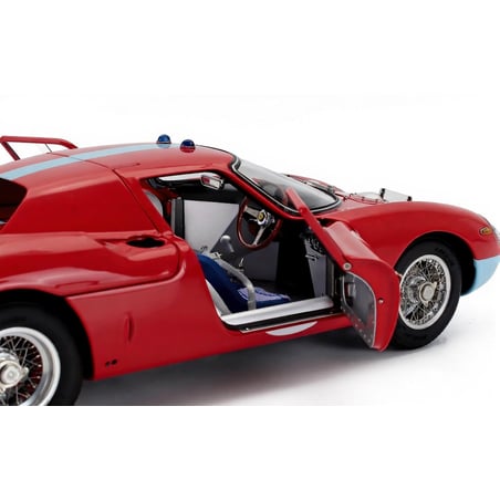 CMC 1/18 Ferrari 250 LM No.7 chassis. No.5895 Winner 12hrs Reims 1964, Graham Hill / Joachim Bonnier