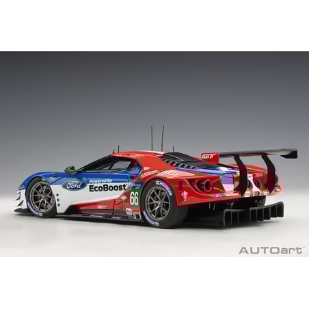 Autoart 1/18 Ford GT Le Mans 2016 No.66 B.Johnson/S.Mucke/O.Pla