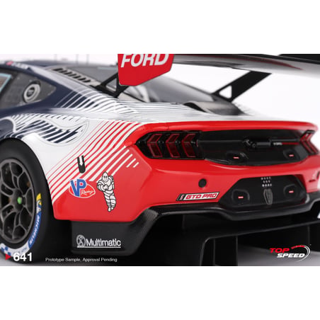 Top Speed 1/18 Ford Mustang GT3 No.65 Multimatic Motorsports 2025 IMSA Daytona 24 Hrs Class Winner C.Mies/F.Vervisch/D.Olsen