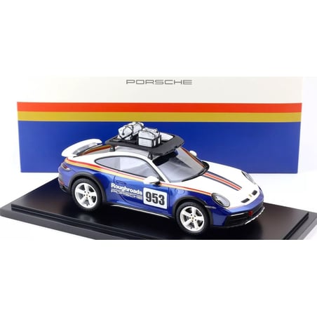Porsche Dealer Spark 1/18 Porsche 911 (992) Dakar No.953 Roughroads Rallye Design Package