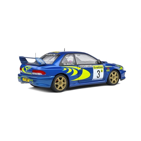 Solido 1/18 Subaru Impreza 22B Rallye Monte Carlo 1998 No.3 Colin McRae Nicky Grist