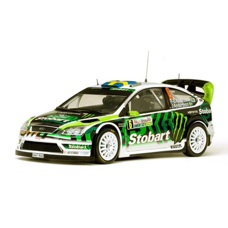 1/18  Ford Focus RS WRC 08 No.6. Rallly Bulgaria 2010 Driver P.G. Andersson/ J. Andersson