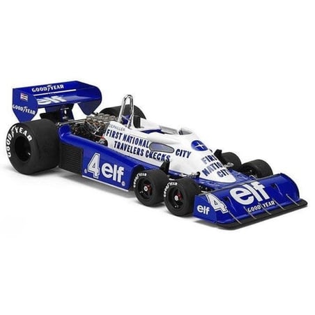 1/18 Tyrrell P34 1976, No. 4, Monaco Grand Prix, Team Elf, P.Depailler