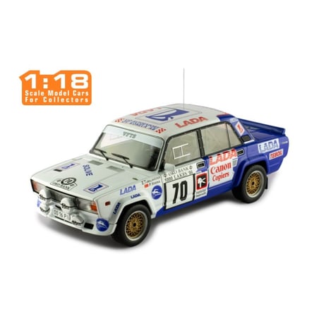IXO 1/18 Lada VAZ 2105 VFTS No.70 Rallye 1000 Lakes 1986 Eugenijus Tumalevičius/Pranas Videika