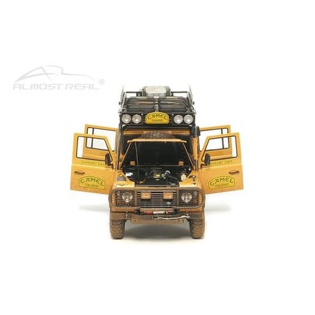 Almost 1/18 Land Rover Defender D110 Camel Trophy Support Unit Sabah-Malaysia 1993 Dirty Version