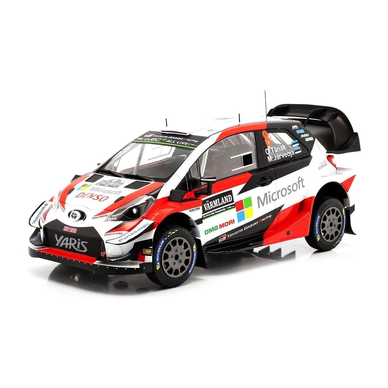 IXO 1/18 Toyota Yaris WRC Team Toyota Gazoo Racing No.5 Rally Sweden 2019 K.Meeke / S.Marshall